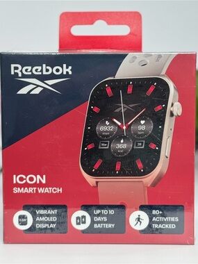 Reebok ICON Smartwatch Victory Gold RICS1-CH-US NEW Factory Sealed $119.99